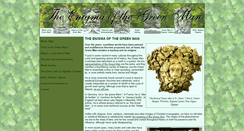 Desktop Screenshot of greenmanenigma.com